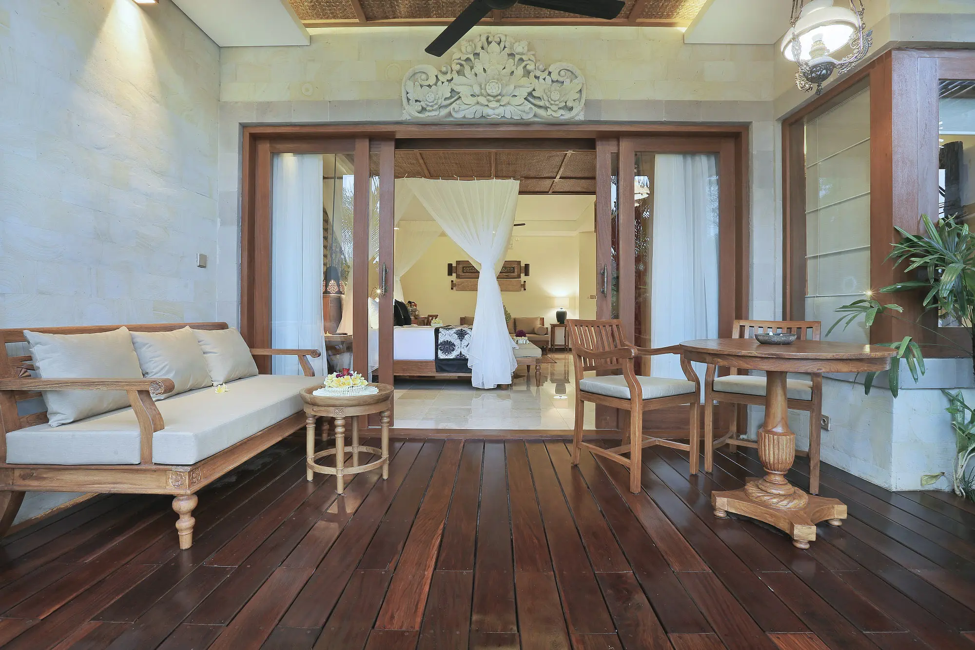 Majestic bamboo chapel in ubud amora bali wedding