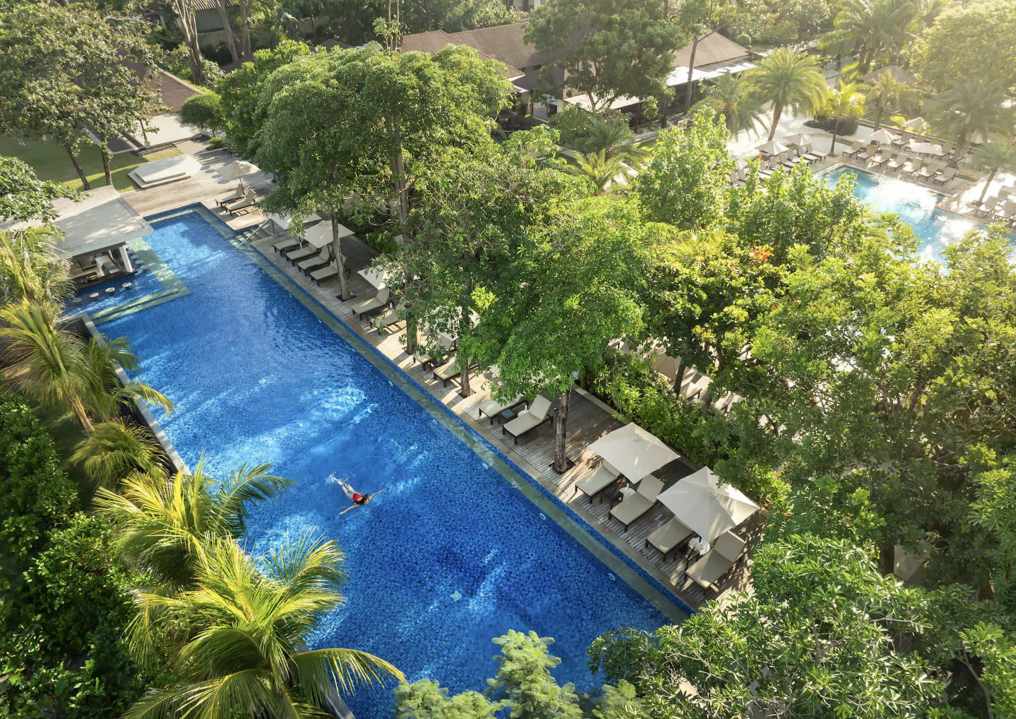 Intimate garden wedding in padma resort legian