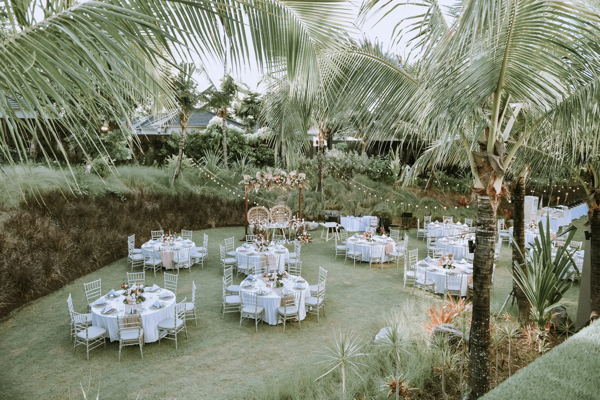 Intimate wedding celebration in epic chapel