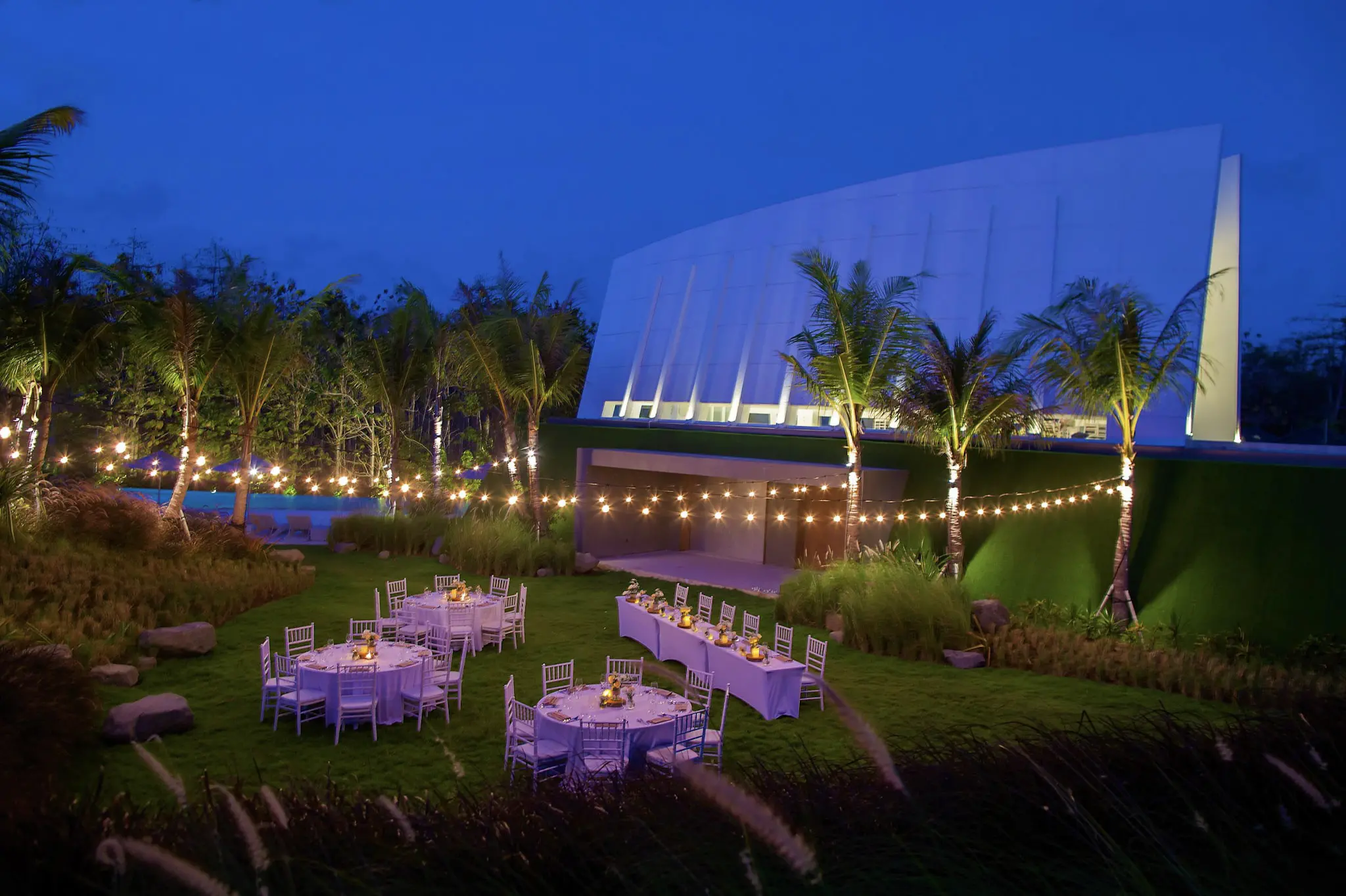 Intimate wedding celebration in epic chapel