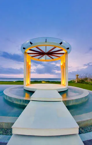Seminyak beach front wedding in phalosa villa
